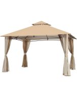 Waterford 13 x 10 Gazebo Replacement Canopy and Net - RipLock 350