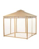 Replacement Canopy and Netting Set for Mayfair 10 x 10 - RipLock 350