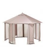 Oakbrook Hexagon Replacement Canopy and Net - RipLock 350