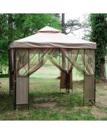 Pacific Casual 8 x 8 Gazebo Replacement Canopy and Net - 350