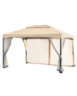 Replacement Canopy and Netting for Catina Gazebo - Riplock 350