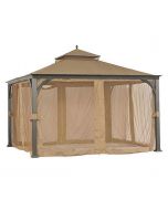 12x12 Two-Tiered Replacement Canopy and Net - RipLock 350