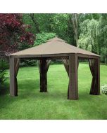 Replacement Canopy and Net for Wicker Gazebo - RipLock 350