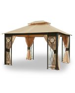 Replacement Canopy and Netting Set for Art Glass Gazebo - RipLock 350