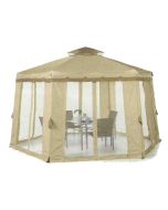 Replacement Canopy for Sears Portable Hexagon Gazebo - 350