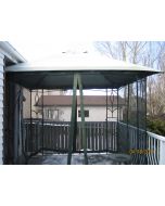 Replacement Canopy and Netting for GF-R8.5L-464 Flower Motif 8' x 8' Gazebo