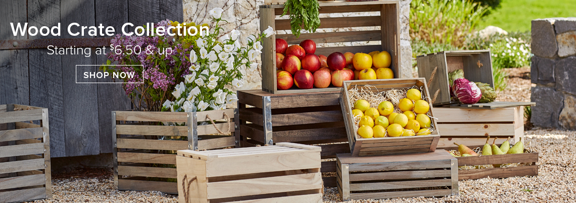 Wood Crate Collection